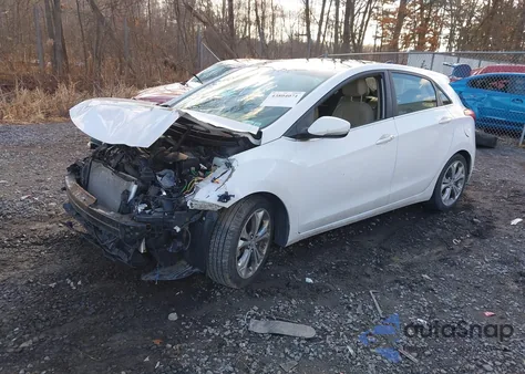 2013 Hyundai Elantra Gt из США, поврежденный, VIN KMHD35LEXDU095013